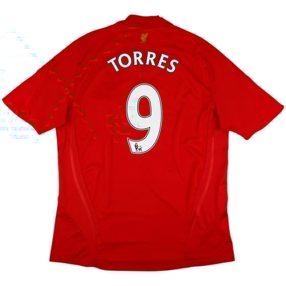 2008-10 Liverpool Home Shirt Torres #9 - 5/10 - (L)