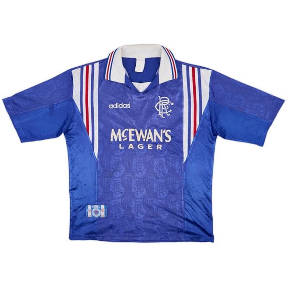 1996-97 Rangers Home Shirt - 3/10 - (L)