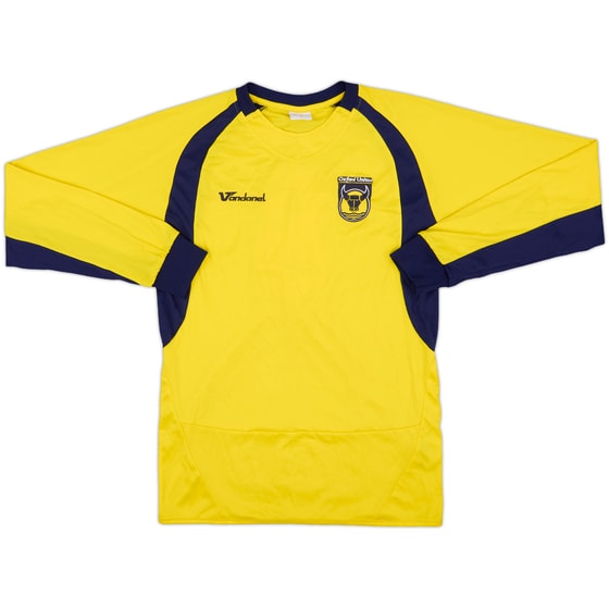 2000s Oxford United Youth Home L/S Shirt #8 - 9/10 - (S)