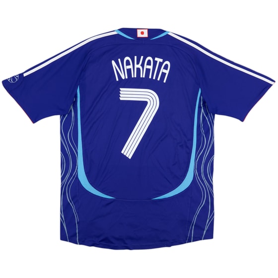 2006-08 Japan Home Shirt Nakata #7 - 6/10 - (L)