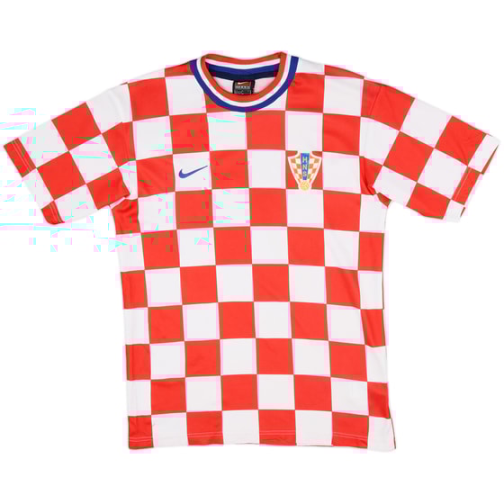 2001-02 Croatia Basic Home Shirt - 7/10 - (L.Boys)