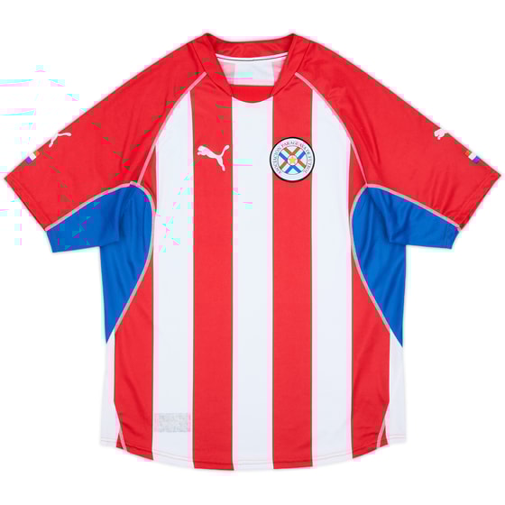 2002-04 Paraguay Home Shirt - 8/10 - (M)