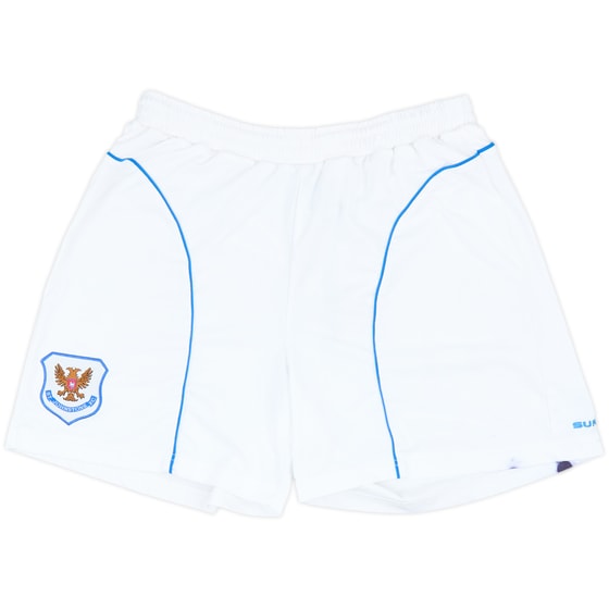 2008-09 St Johnstone Home Shorts - 5/10 - (M)