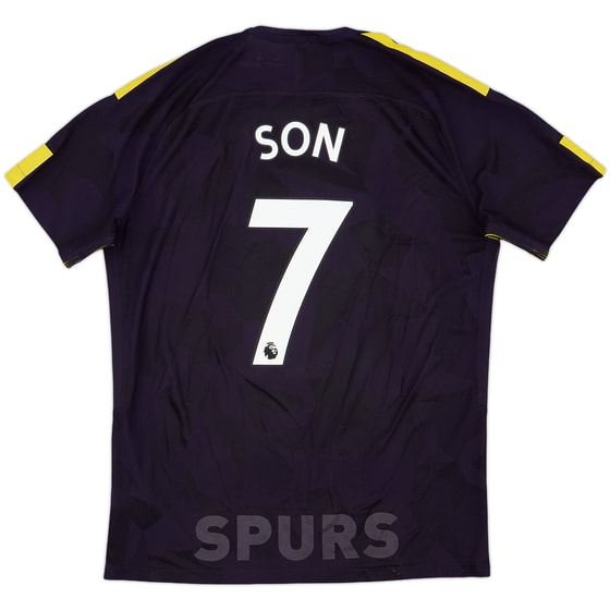 2017-18 Tottenham Authentic Third Shirt Son #7 - 8/10 - (L)