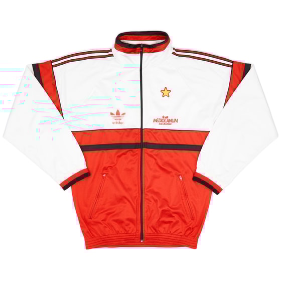 1990-92 AC Milan adidas Track Jacket - 6/10 - (L)