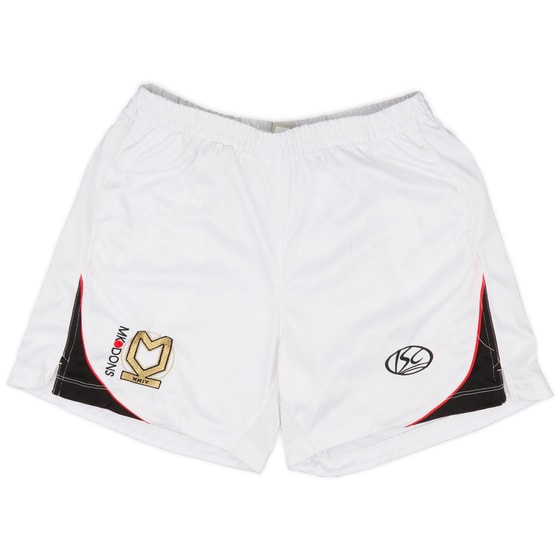 2010-11 MK Dons Home Shorts - 6/10 - (M)