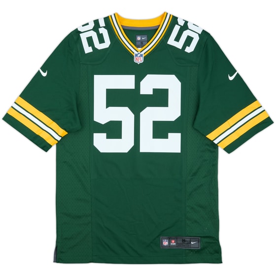 2012-18 Green Bay Packers Matthews #52 Nike Game Home Jersey - 6/10 - (S)