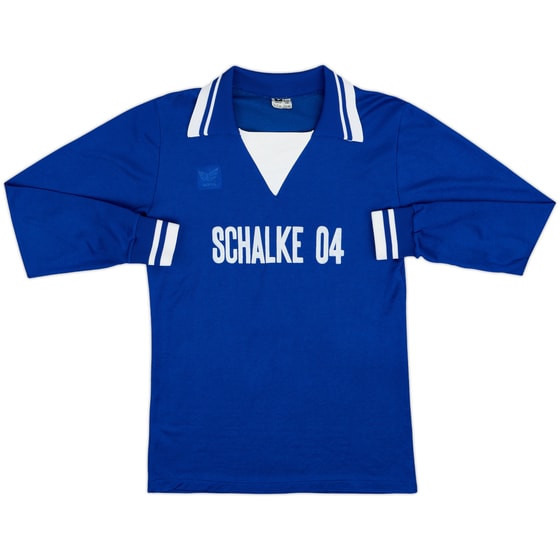 1977-78 Schalke Home L/S Shirt - 5/10 - (M)