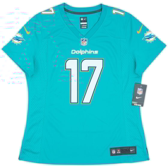 2013-17 Miami Dolphins Tannehill #17 Nike Game Home Jersey Womens (L)