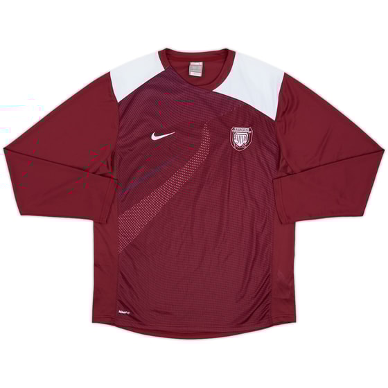 2008-09 Arbroath Nike Training L/S Shirt - 8/10 - (L)