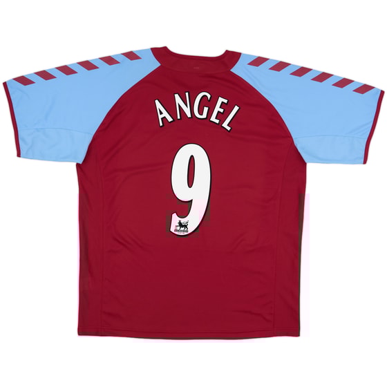 2004-05 Aston Villa Home Shirt Angel #9 - 8/10 - (L)