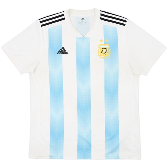 2018-19 Argentina Home Shirt - 5/10 - (L)