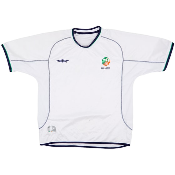 2002-03 Ireland Umbro Training Shirt - 7/10 - (L)