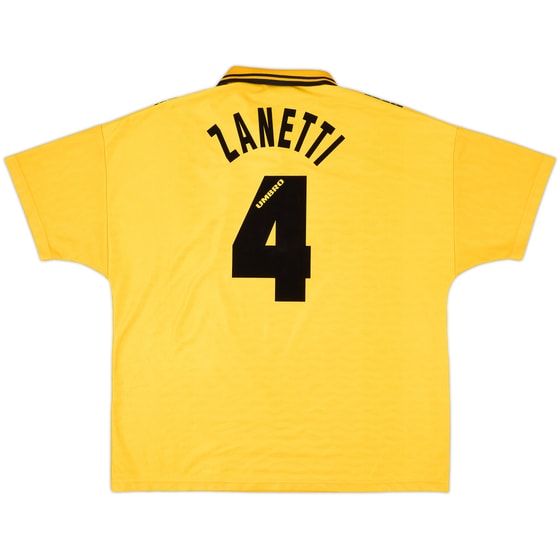 1996-97 Inter Milan Third Shirt Zanetti #4 - 6/10 - (XXL)