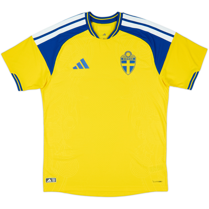 2026-27 Sweden Authentic Home Shirt