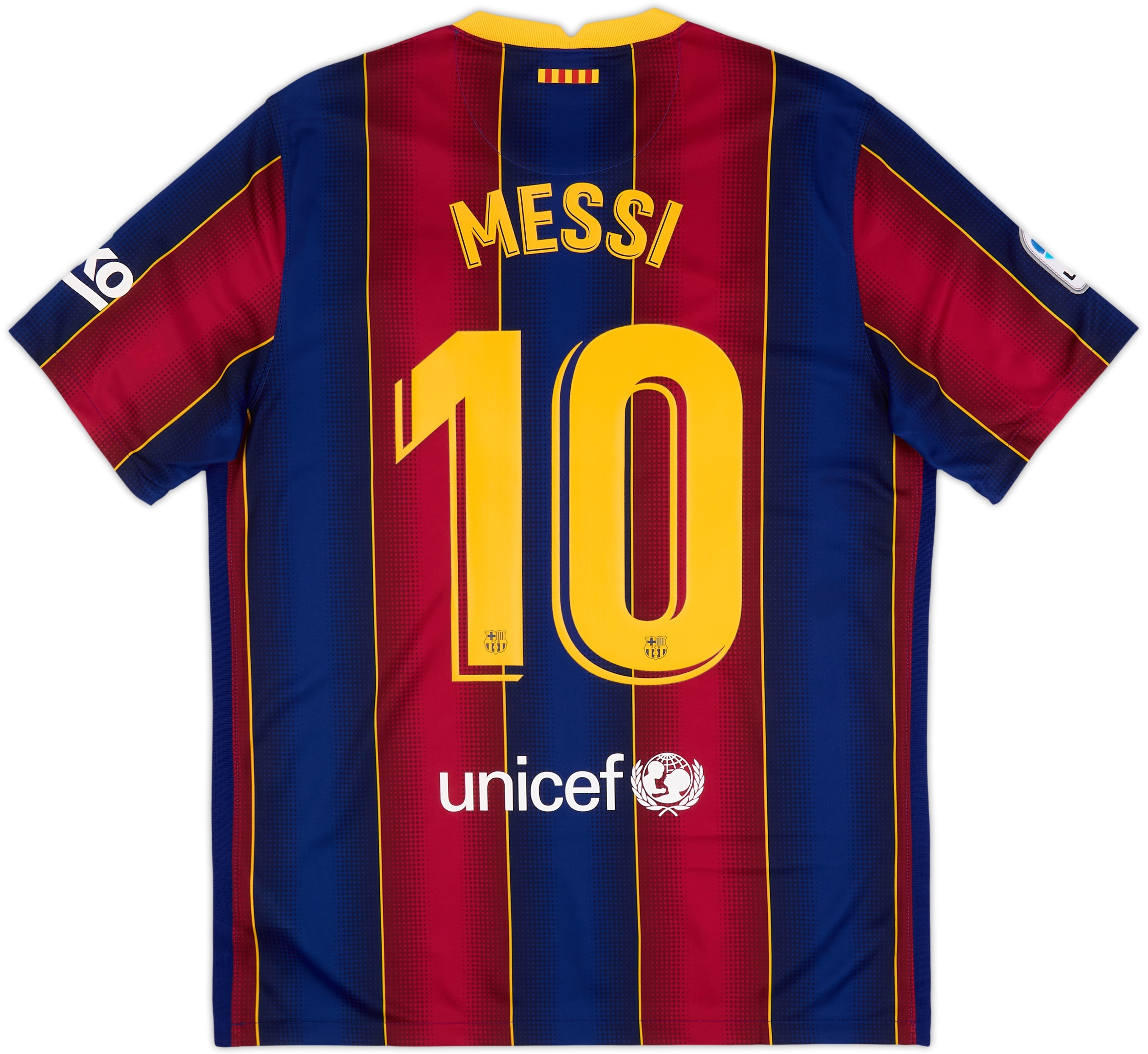 2020-21 Barcelona Home Shirt Messi #10