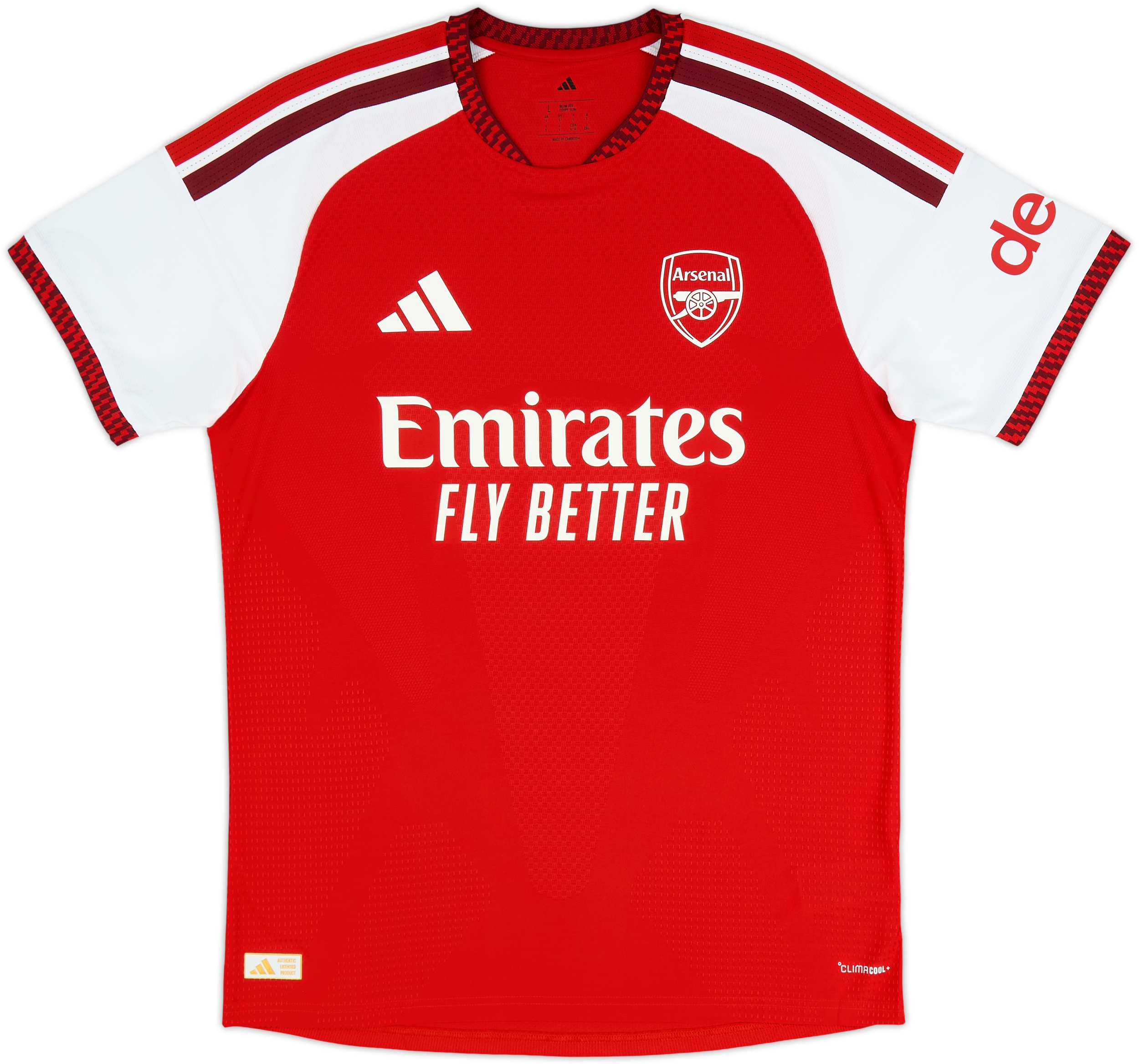 2026-27 Arsenal Authentic Home Shirt