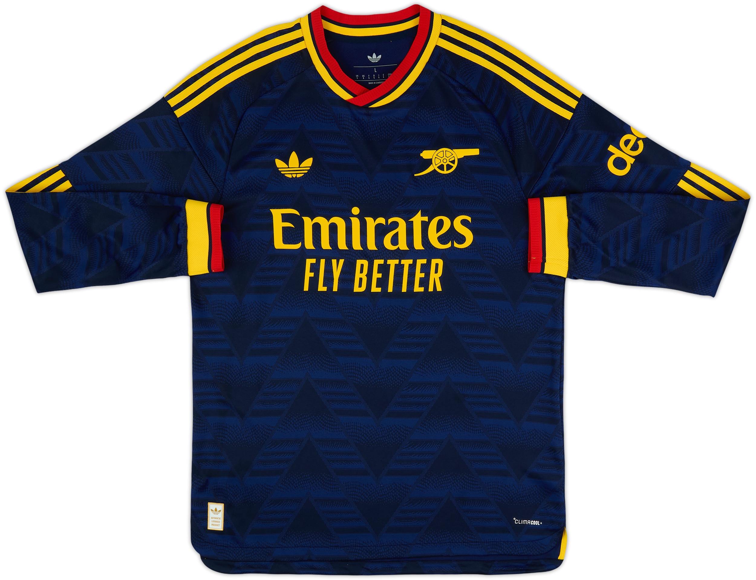 2026-27 Arsenal Authentic Away L/S Shirt